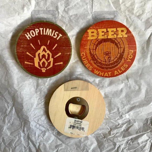 Pop-A-Top Beer Coasters - Picture 4 of 6